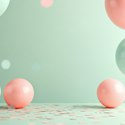 Colorful balloon bouquet for party