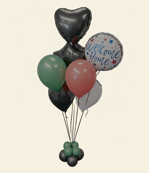 Elegant metallic balloons for celebration